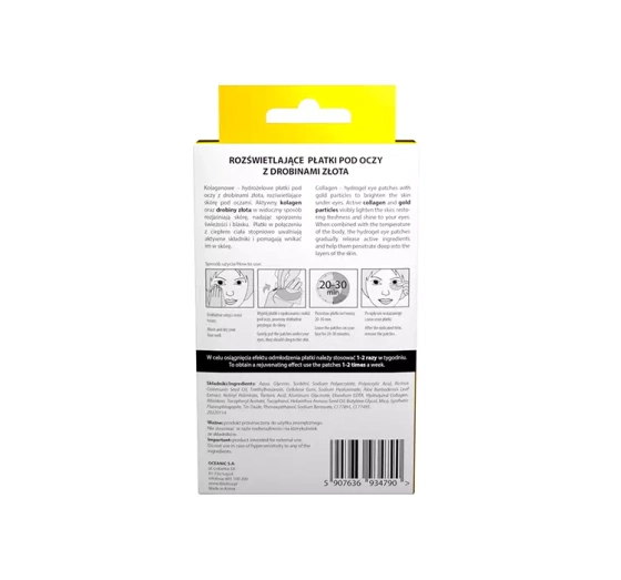 L'BIOTICA AUFHELLENDE AUGENPADS  3 X 2 STÜCK