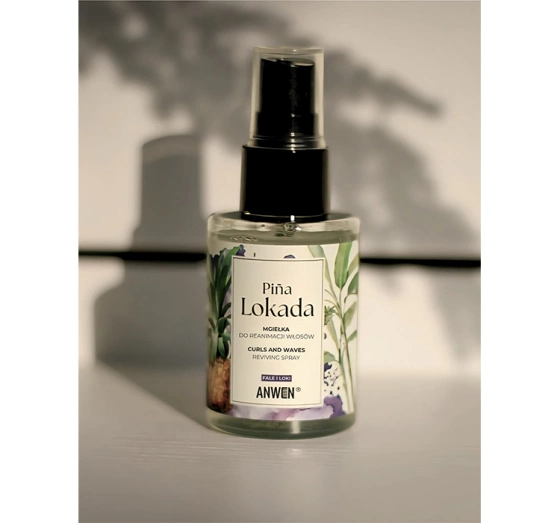 Kliknij na zdjęcie, aby je powiększyć Anwen Pina Lokada Mini-Spray zur Reanimation von Locken und Wellen 50 ml