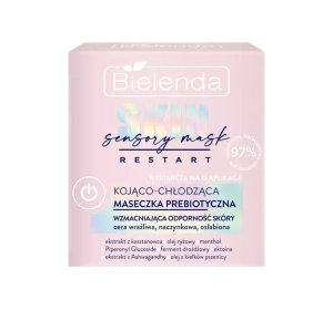 BIELENDA SKIN RESTART SENSORY MASK LINDERND-KÜHLENDE PRÄBIOTISCHE MASKE 50ML
