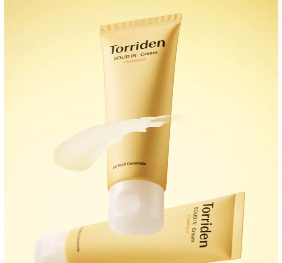 Torriden Solid In feuchtigkeitsspendende Gesichtscreme mit Ceramiden und Panthenol 70 ml