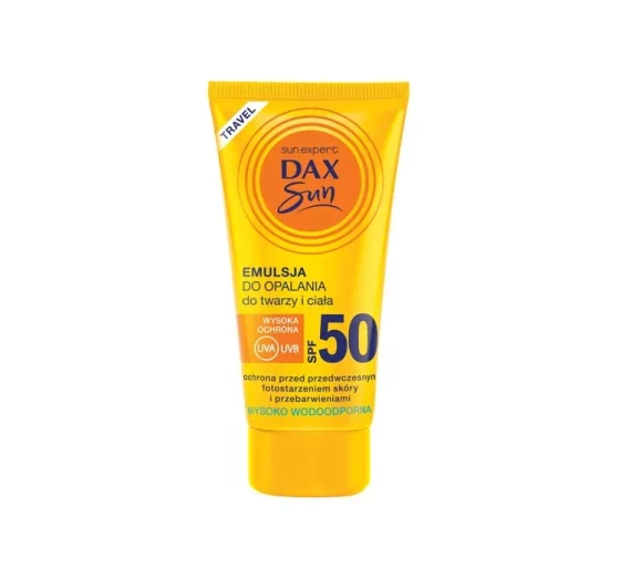 DAX SUN BRÄUNUNGSEMULSION FÜR GESICHT UND KÖRPER SPF50 50ML