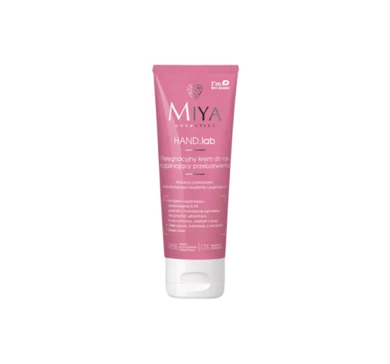 MIYA COSMETICS HAND LAB PFLEGENDE HANDCREME GEGEN VERFÄRBUNGEN 60ML