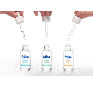 MIXA FEUCHTIGKEITSSERUM GEGEN HAUTAUSTROCKNUNG HYALURONSÄURE + MILCHSÄURE 30ML