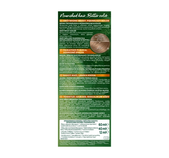 GARNIER COLOR NATURALS PERMANENTE HAARFARBE 7 BLOND