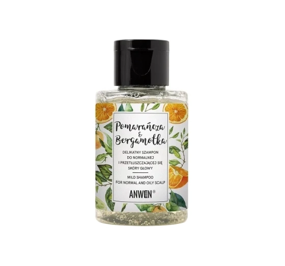Anwen Orange & Bergamotte Shampoo für normale und fettige Kopfhaut 50ml