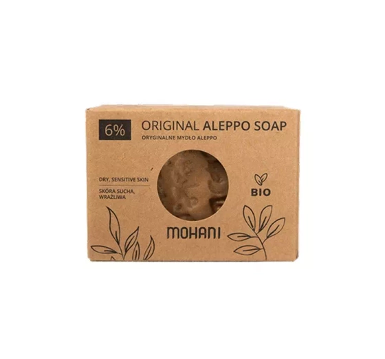 MOHANI ORIGINAL ALEPPO SOAP ALEPPO-SEIFE 6% 185G