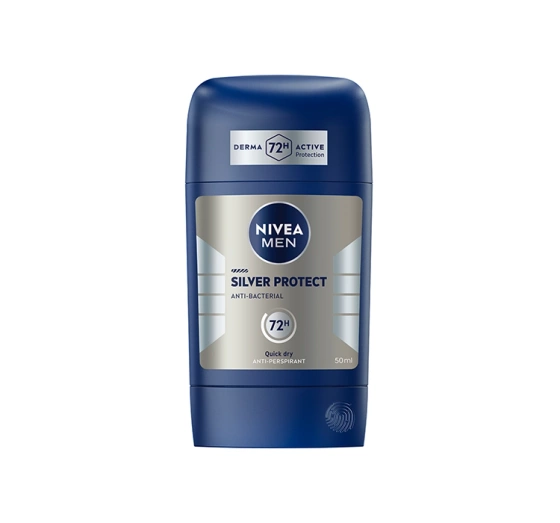 Kliknij na zdjęcie, aby je powiększyć NIVEA MEN SILVER PROTECT ANTITRANSPIRANT STICK FÜR MÄNNER 50ML