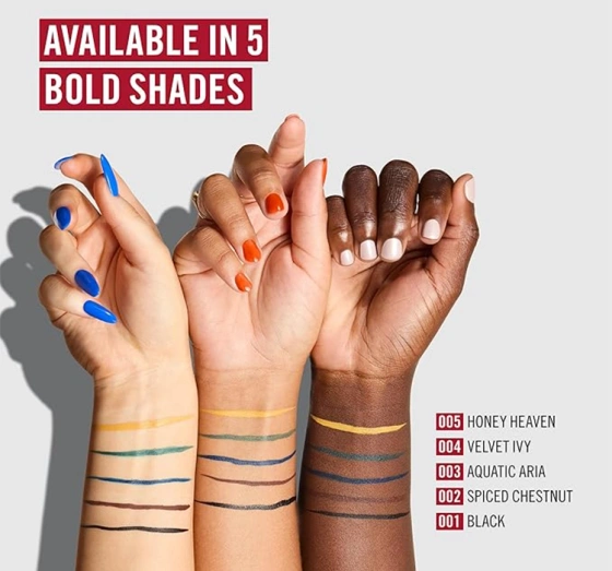 Kliknij na zdjęcie, aby je powiększyć Rimmel Wonder'Ink präziser Eyeliner-Stift 004 Velvet Ivy 1ml