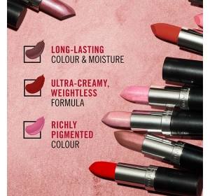 Rimmel Lasting Finish Satin-Lippenstift 290 Sunset Rose 4g