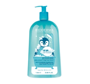Bioderma ABCDerm Duschgel für Körper und Haare für Babys und Kinder 1000 ml