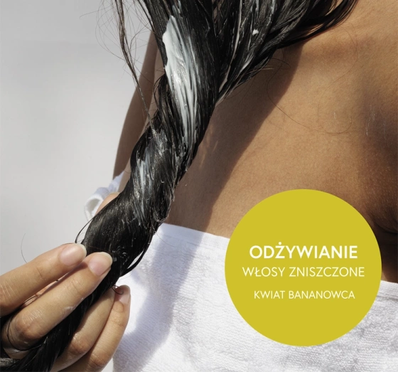 Ziaja Ernährung Bananenblüte Haarmaske für strapazierte Haare 350ml