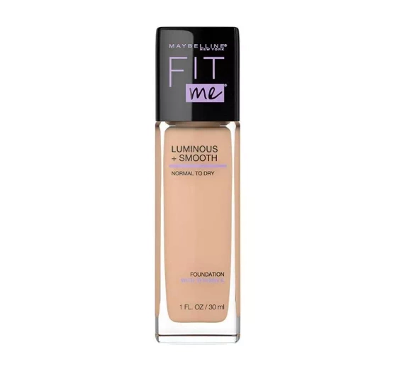 MAYBELLINE FIT ME LUMINOUS + SMOOTH FOUNDATION 125 NUDE BEIGE 30ML