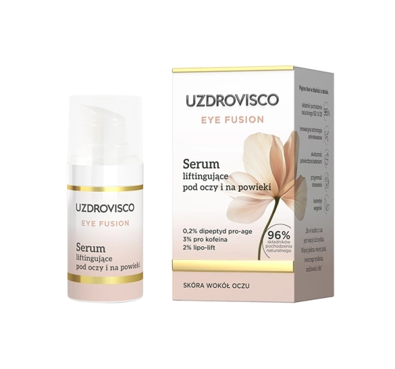 Kliknij na zdjęcie, aby je powiększyć Uzdrovisco Eye Fusion Regenerierende Augen- und Augenlidcreme 15ml
