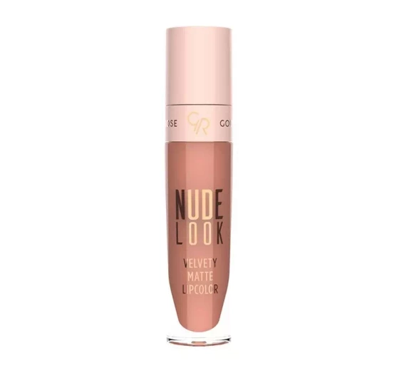 Kliknij na zdjęcie, aby je powiększyć GOLDEN ROSE NUDE LOOK VELVETY MATTE LIPCOLOR 02 PEACHY NUDE 5,5ML