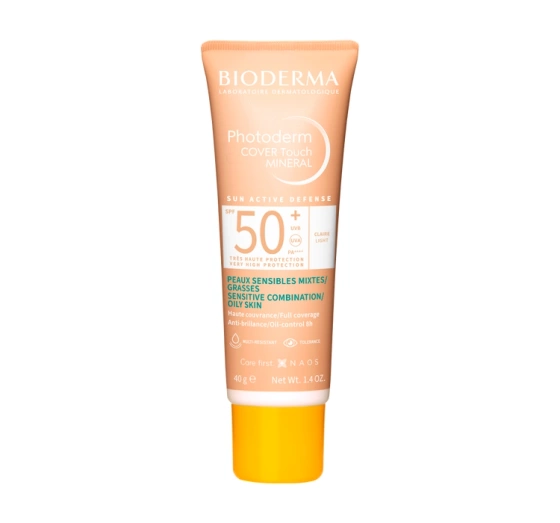 Bioderma Cover Touch Mineral Deckendes Fluid mit SPF50+ Light 40g