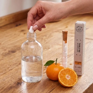 Balja Universal-Reinigungstabletten, wasserlöslich, Mandarine, 7 Stück