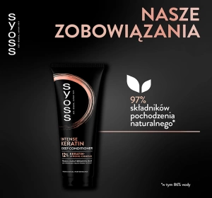 SYOSS KERATIN INTENSIVER CONDITIONER FÜR SCHWACHES UND BRÜCHIGES HAAR 250ML
