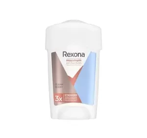 REXONA MAXIMUM PROTECTION ANTITRANSPIRANT CREME FÜR FRAUEN CLEAN DUFT 45ML