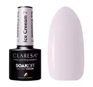 CLARESA SOAK OFF HYBRIDLACK BLACK 900 5ML