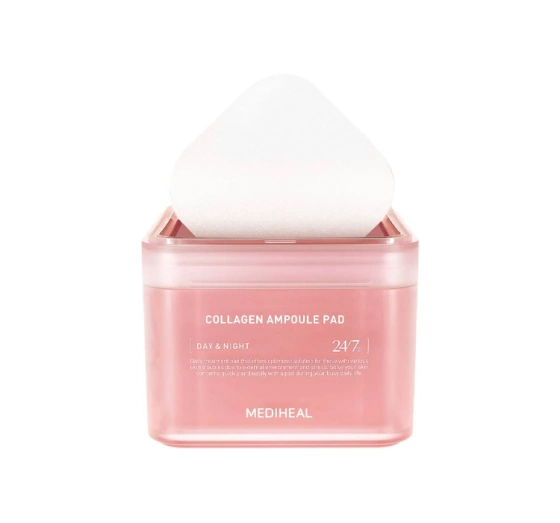 Kliknij na zdjęcie, aby je powiększyć Mediheal Collagen Ampoule Pad Tonisierende Gesichtspads mit Kollagen 100 Stück