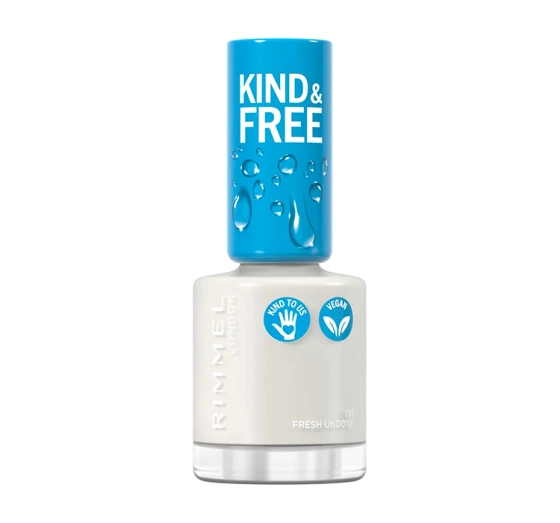 Kliknij na zdjęcie, aby je powiększyć Rimmel Kind & Free veganer Nagellack 151 Fresh Undone 8ml