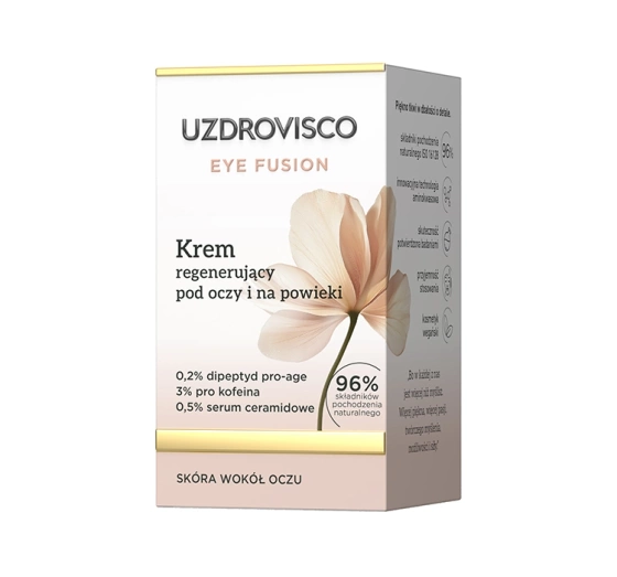 Kliknij na zdjęcie, aby je powiększyć Uzdrovisco Eye Fusion Regenerierende Augen- und Augenlidcreme 15ml