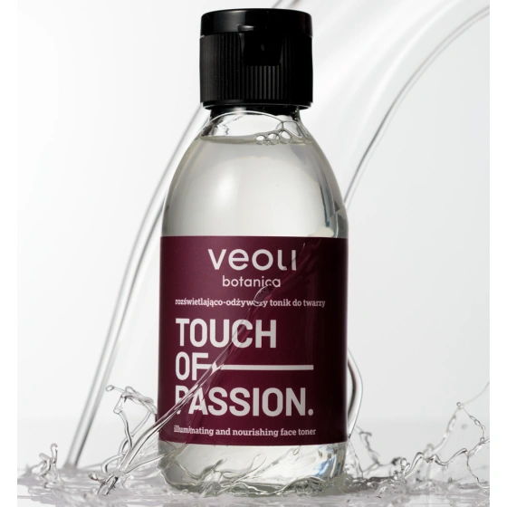 Kliknij na zdjęcie, aby je powiększyć Veoli Botanica Touch Of Passion Aufhellend-nährendes Gesichtstonikum 150 ml