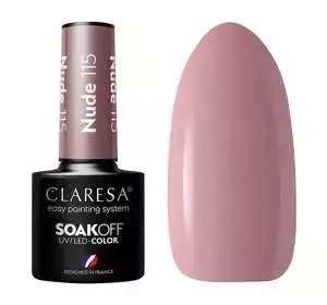 CLARESA SOAK OFF HYBRIDLACK NUDE 115 5ML
