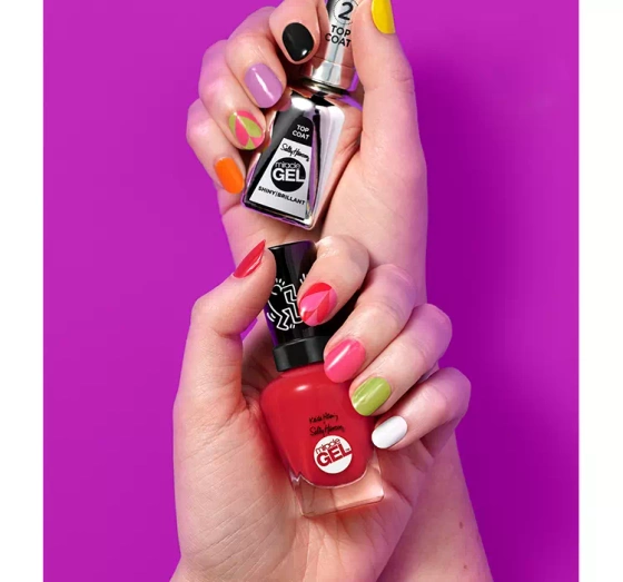 SALLY HANSEN MIRACLE GEL KEITH HARING NAGELLACK 917 RED-IANT BABY 14,7ML