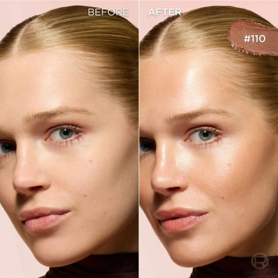 Kliknij na zdjęcie, aby je powiększyć L'Oréal Paris Lumi Bronze Le Stick Soleil – cremig-pudriger Bronzer-Stift für das Gesicht, 110 Toasted Sunlight, 9 g