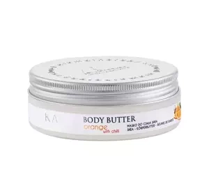 KANU NATURE NÄHRENDE SHEA-KÖRPERBUTTER ORANGE MIT CHILI 50G