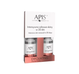 APIS EXFOLIATING HOME CARE INTENSIVE HAUTERNEUERUNGSBEHANDLUNG EMULSION 15ML + GEL 15ML