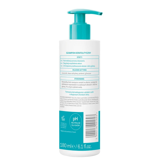 Oillan Derm+ Keratolytisches Haarshampoo 180 ml