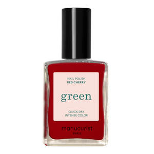 Manucurist Green – klassischer Nagellack „Red Cherry“, 15 ml