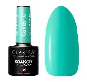 CLARESA SOAK OFF HYBRIDLACK CANDY 10 5ML