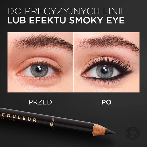 L'Oréal Paris Haute Couleur Kohl Cremiger Augenstift 110 Black Silk / Noir Silk 1,2 g