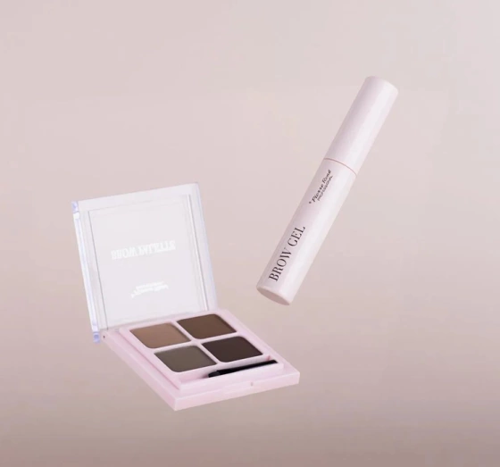 Kliknij na zdjęcie, aby je powiększyć PIERRE RENE BROW KIT AUGENBRAUEN MAKE UP SET GEL + PALETTE