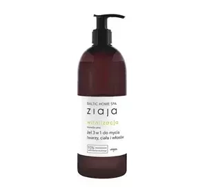 ZIAJA BALTIC HOME SPA VITALISIERUNG GEL 3IN1 FÜR GESICHT, KÖRPER UND HAARE 500ML