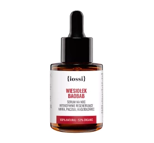 IOSSI INTENSIV REGENERIERENDES NACHTSERUM NACHTKERZE BAOBAB 30ML