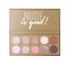 CLARESA NUDE MANIAC LIDSCHATTENPALETTE 12G