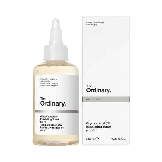 The Ordinary Glycolic Acid 7% Exfoliating Toner Glykolsäure-Toner 100 ml