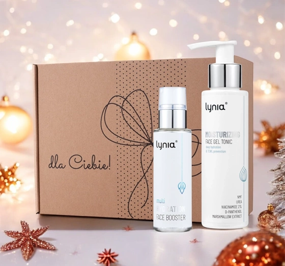 Kliknij na zdjęcie, aby je powiększyć Lynia Gesichtspflegeset Feuchtigkeitsbooster + Feuchtigkeitsgel Tonic