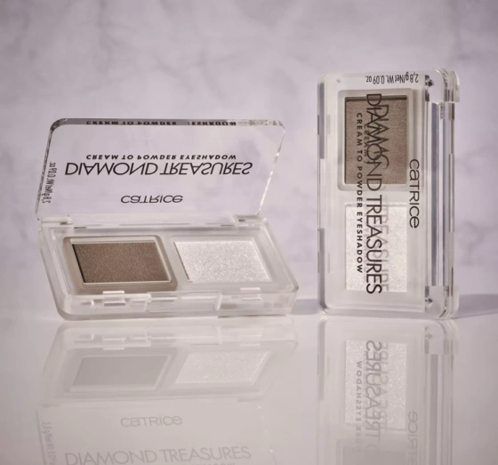 Catrice Diamond Treasures Mini-Lidschattenpalette 030 Smokey Diamond 2,8 g