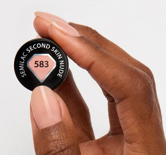 SEMILAC NUDE NAILS HYBRIDLACK 583 SECOND SKIN NUDE 7ML