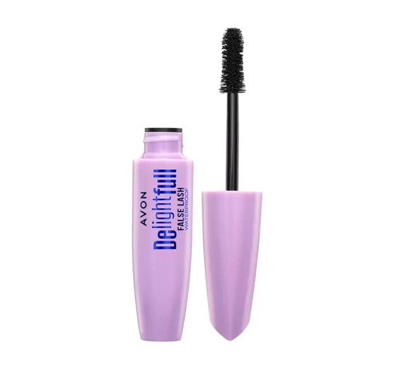 AVON DELIGHTFULL WASSERFESTE WIMPERNTUSCHE BLACKEST BLACK 10ML
