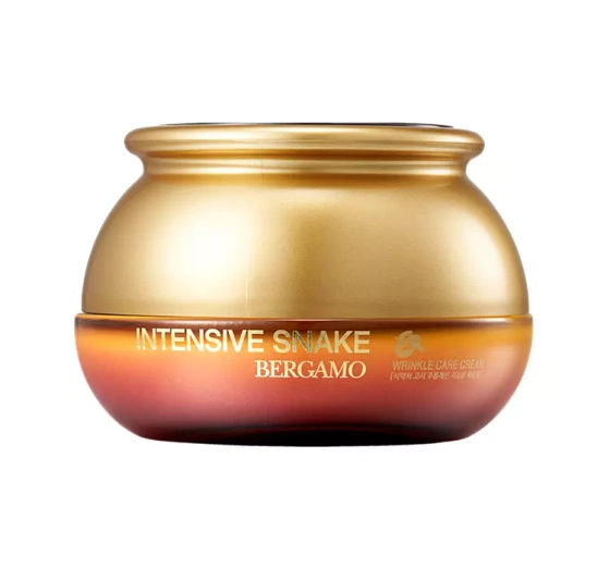 BERGAMO PRESTIGE INTENSIVE SNAKE ANTI-FALTEN-CREME MIT PEPTIDEN AUS SCHLANGENGIFT 50ML