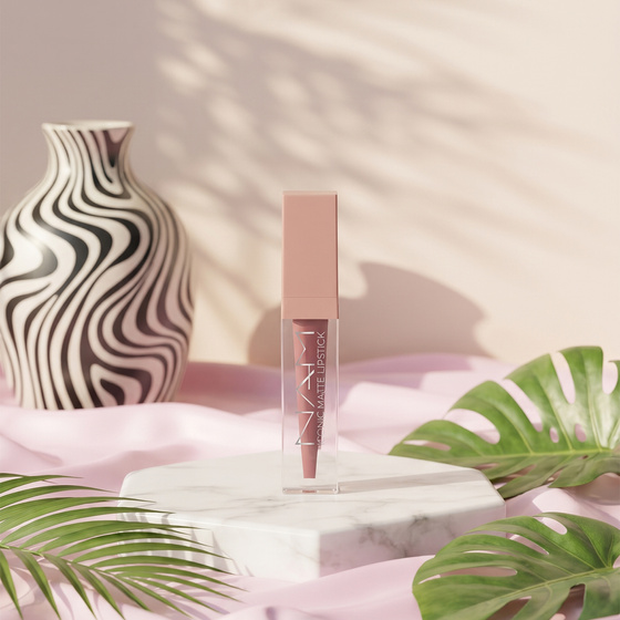 Kliknij na zdjęcie, aby je powiększyć NAM Iconic Matte Lipstick – matter Lippenstift 13 Muted Rose 3,5 ml