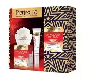 PERFECTA MULTI-KOLAGEN RETINOL GESICHTSPFLEGESET 50+ CREME FÜR TAG UND NACHT + AUGENCREME