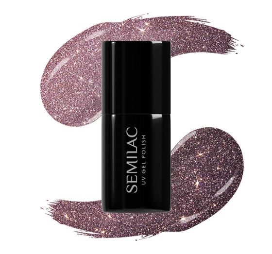 Kliknij na zdjęcie, aby je powiększyć SEMILAC HYBRIDLACK MAGNETIC GLOW CAT EYE 332 PINK MY DUST 7ML