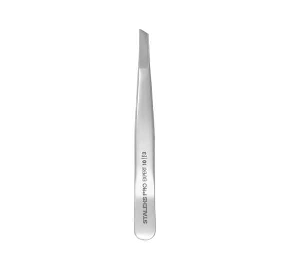 Staleks Pro Expert Lash Brow Wide Augenbrauenpinzette TE-10/3